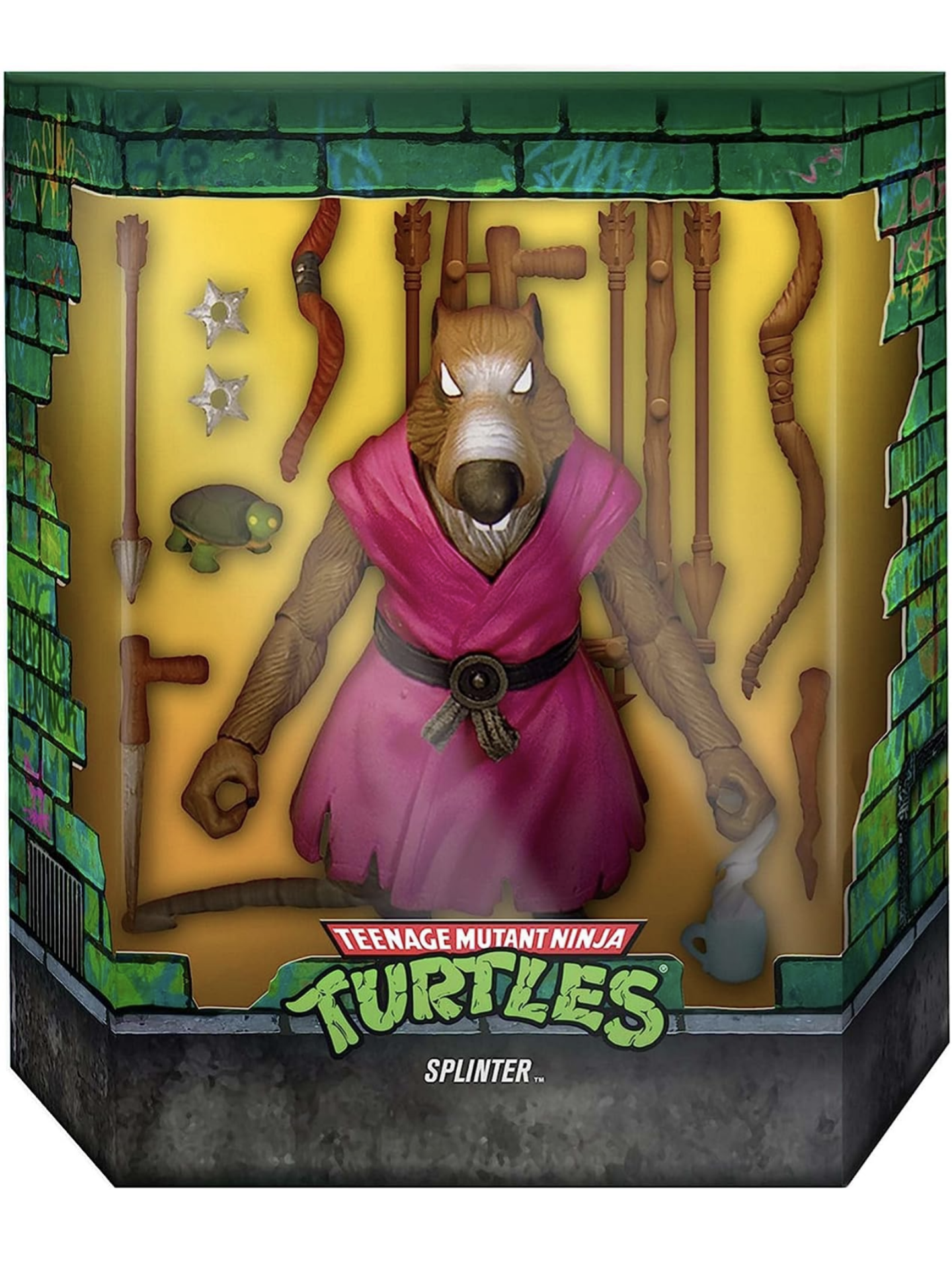 Super7 Teenage Mutant Ninja Turtles: Splinter Ultimates Action Figure