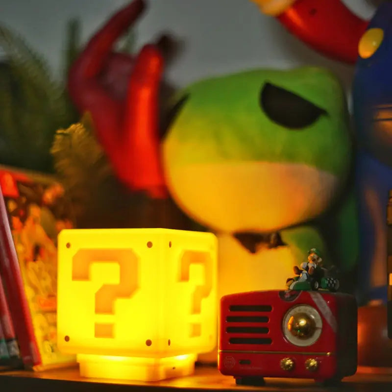 Super Mario Question Block- USB POWERED Light Up