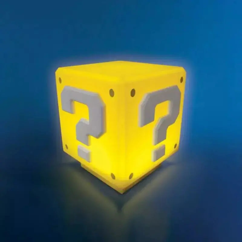 Super Mario Question Block- USB POWERED Light Up