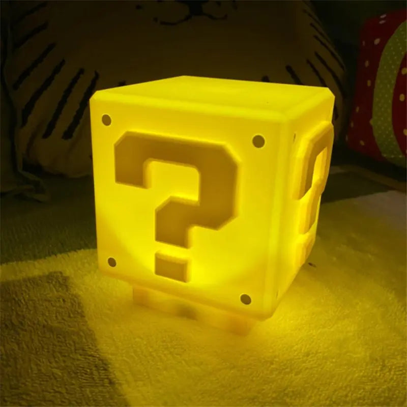 Super Mario Question Block- USB POWERED Light Up