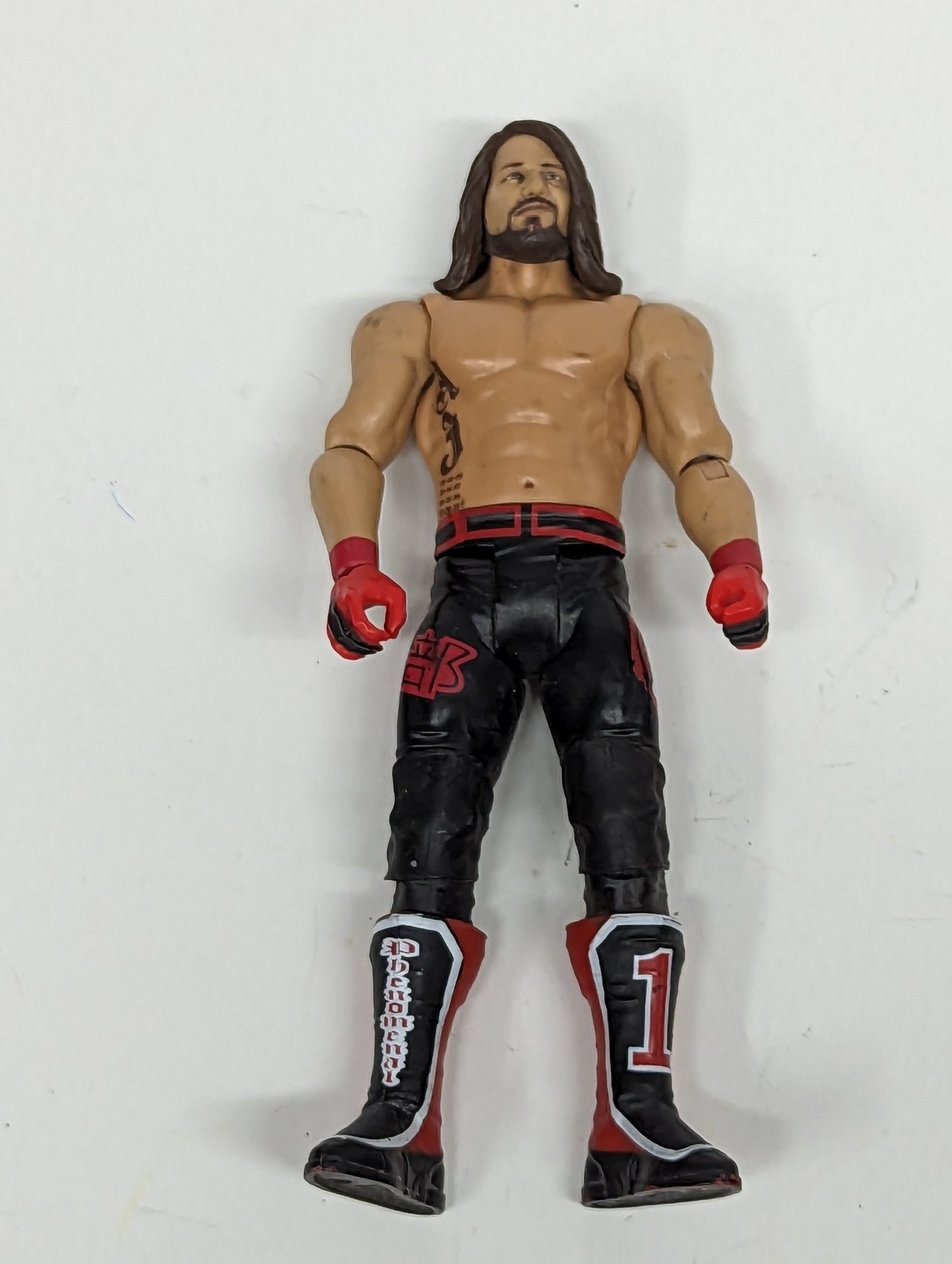 2017 WWE AJ Styles figure loose 1B